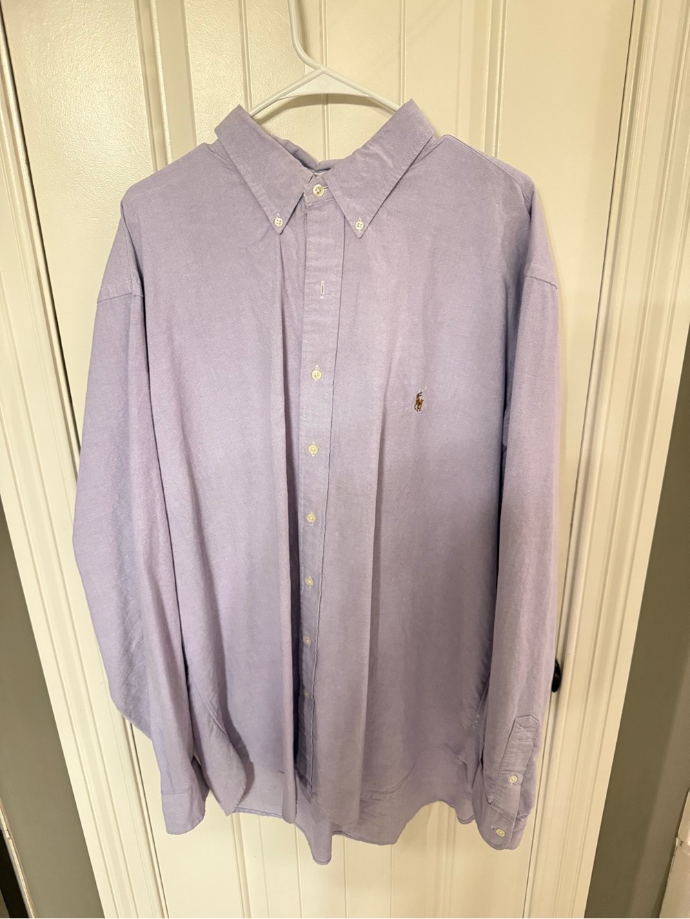 Ralph Lauren Men’s Light Lavender Button-Down Shirt